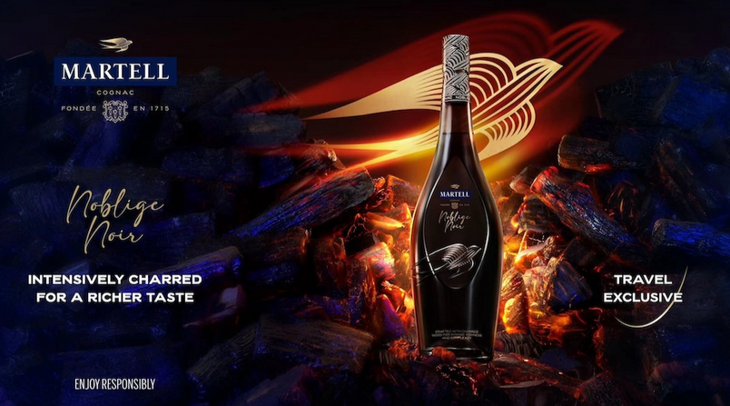 Cognac Martell Noblige Noir Travel Exclusive I La Cognatheque